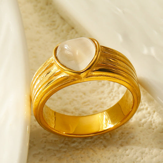 Elegant Moonstone Ring