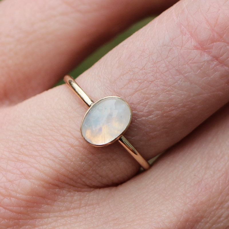 Elegant Moonstone Ring