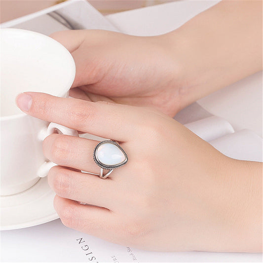 Elegant Moonstone Ring