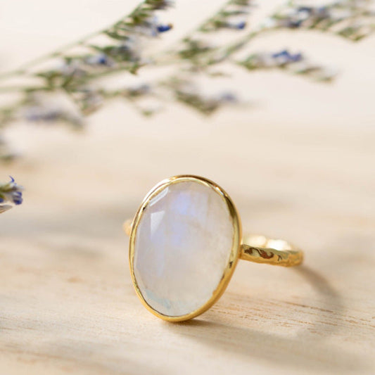 Elegant Moonstone Ring