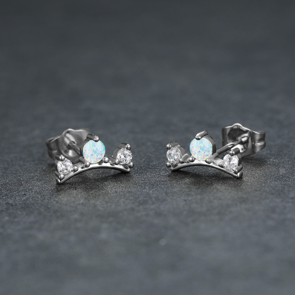 Elegant Opal Earrings
