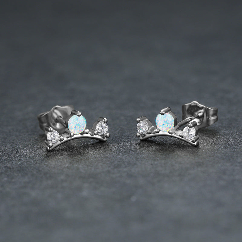 Elegant Opal Earrings