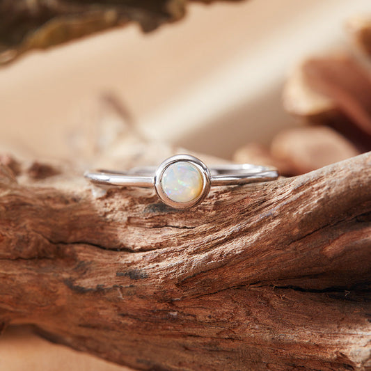 Elegant Opal Ring