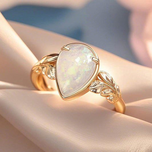 Elegant Opal Ring