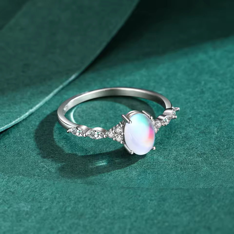 Elegant Opal Ring
