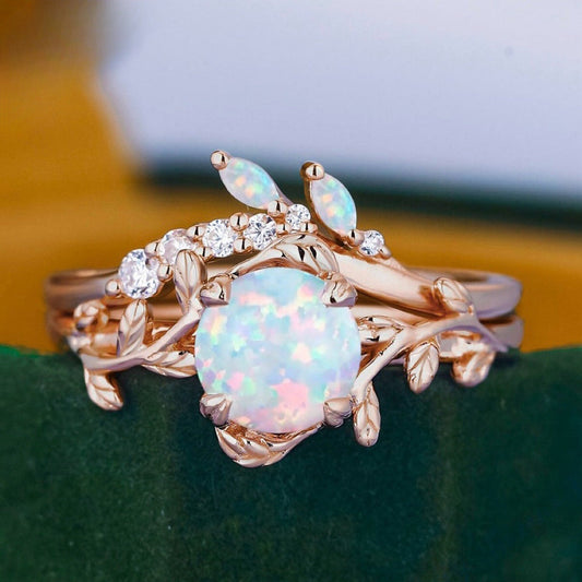 Elegant Opal Ring
