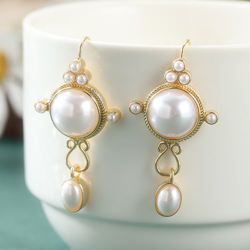 Elegant Pearl Earrings