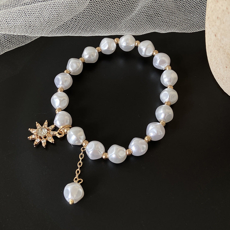 Elegant Pearl Sunflower