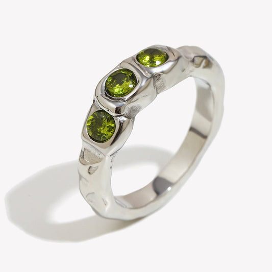 Elegant Peridot Ring