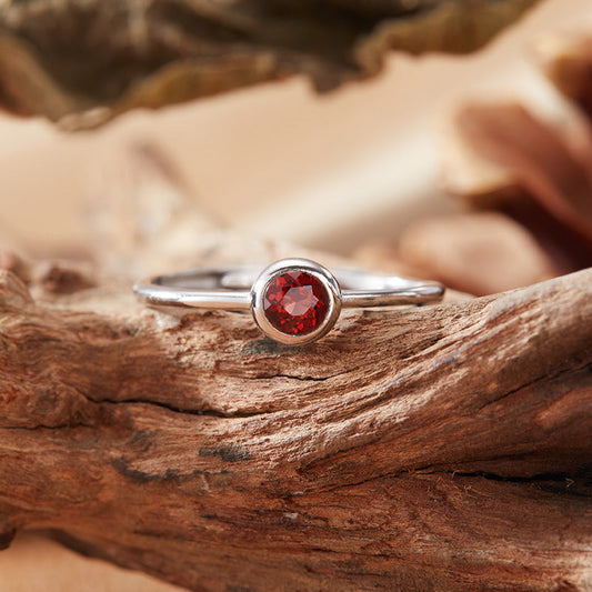 Elegant Ruby Ring