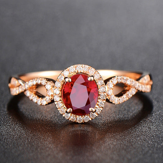 Elegant Ruby Ring