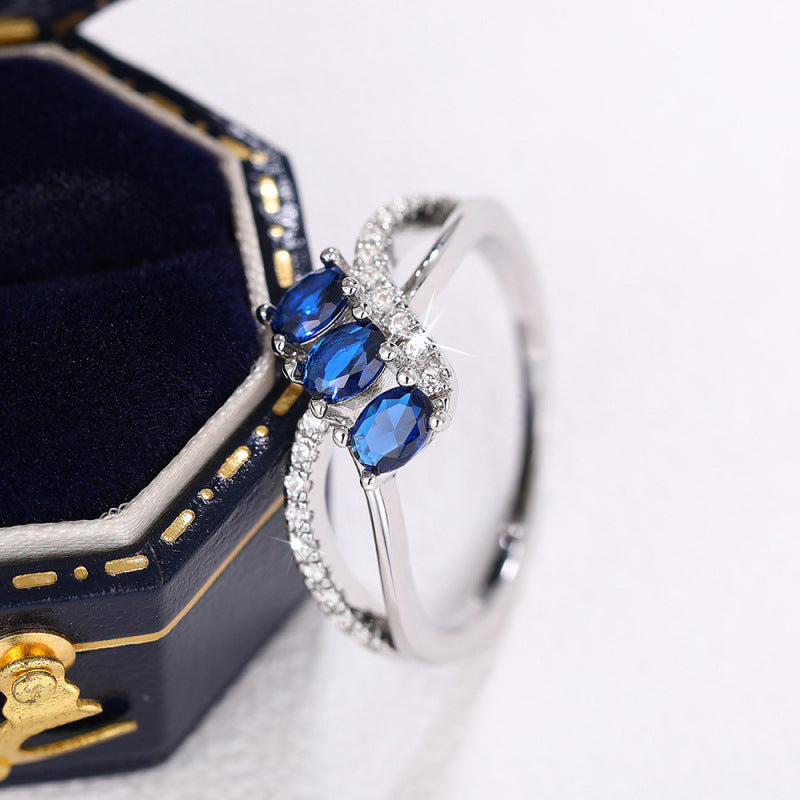 Elegant Sapphire Ring