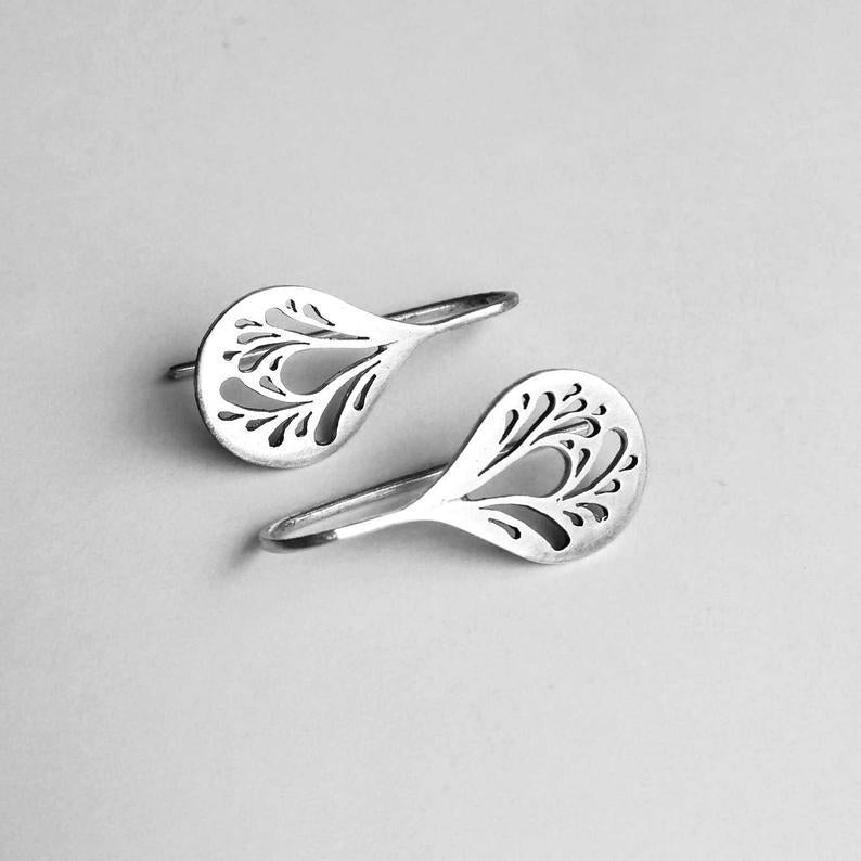Elegant Silver Earrings