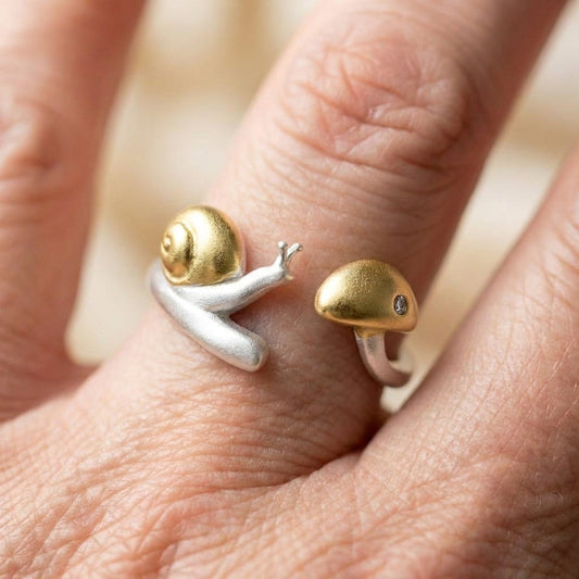 Snail Silver Ring