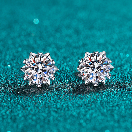 Elegant Snowflake Starburst