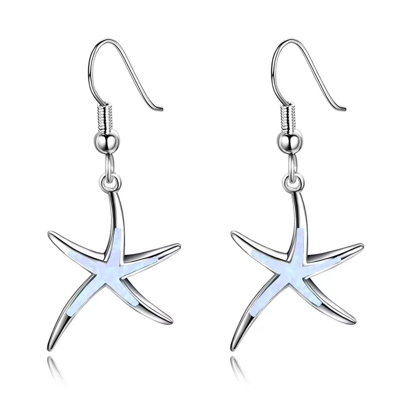 Elegant Starfish Earrings