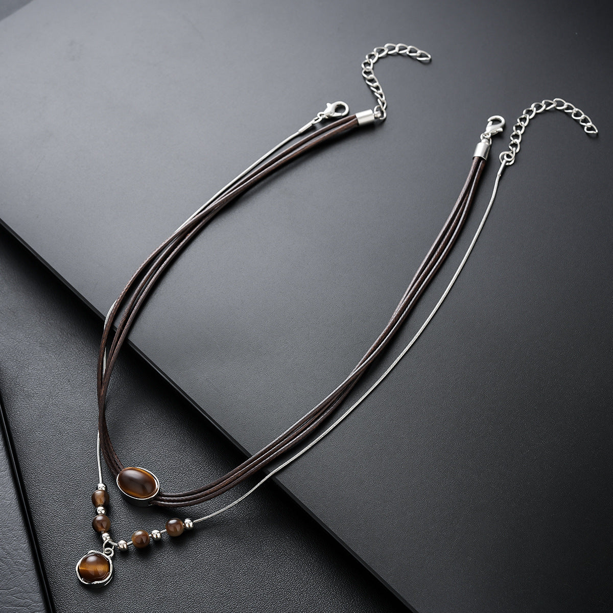 Elegant Tiger Eye Necklace
