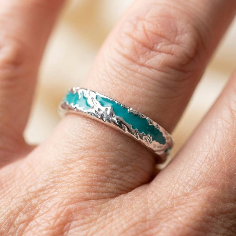 Turquoise Couple Rings