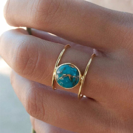 Elegant Turquoise Ring