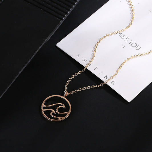 Elegant Wave Necklace