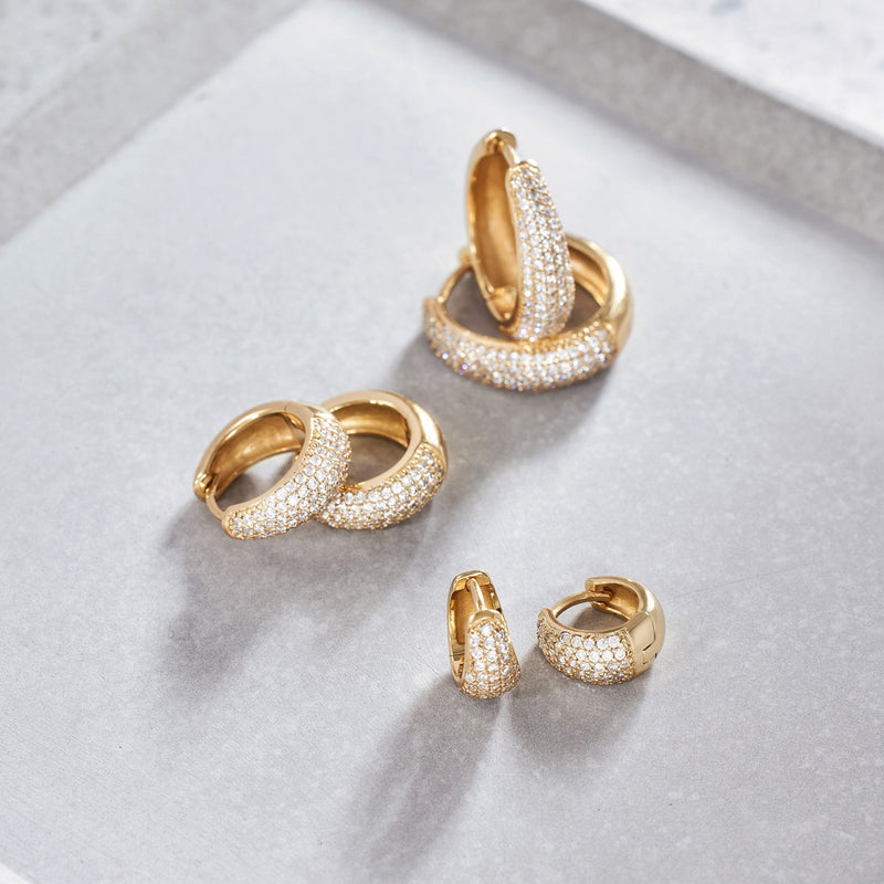 Gold Mini Hoop Earrings