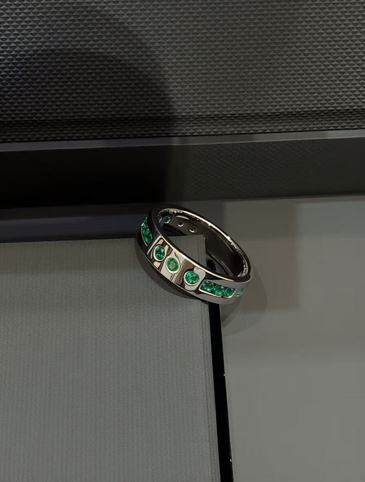 Emerald Statement Ring