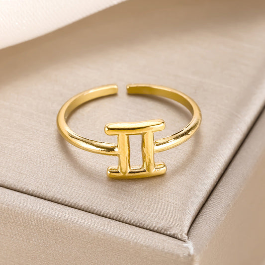 Gemini Gold Ring