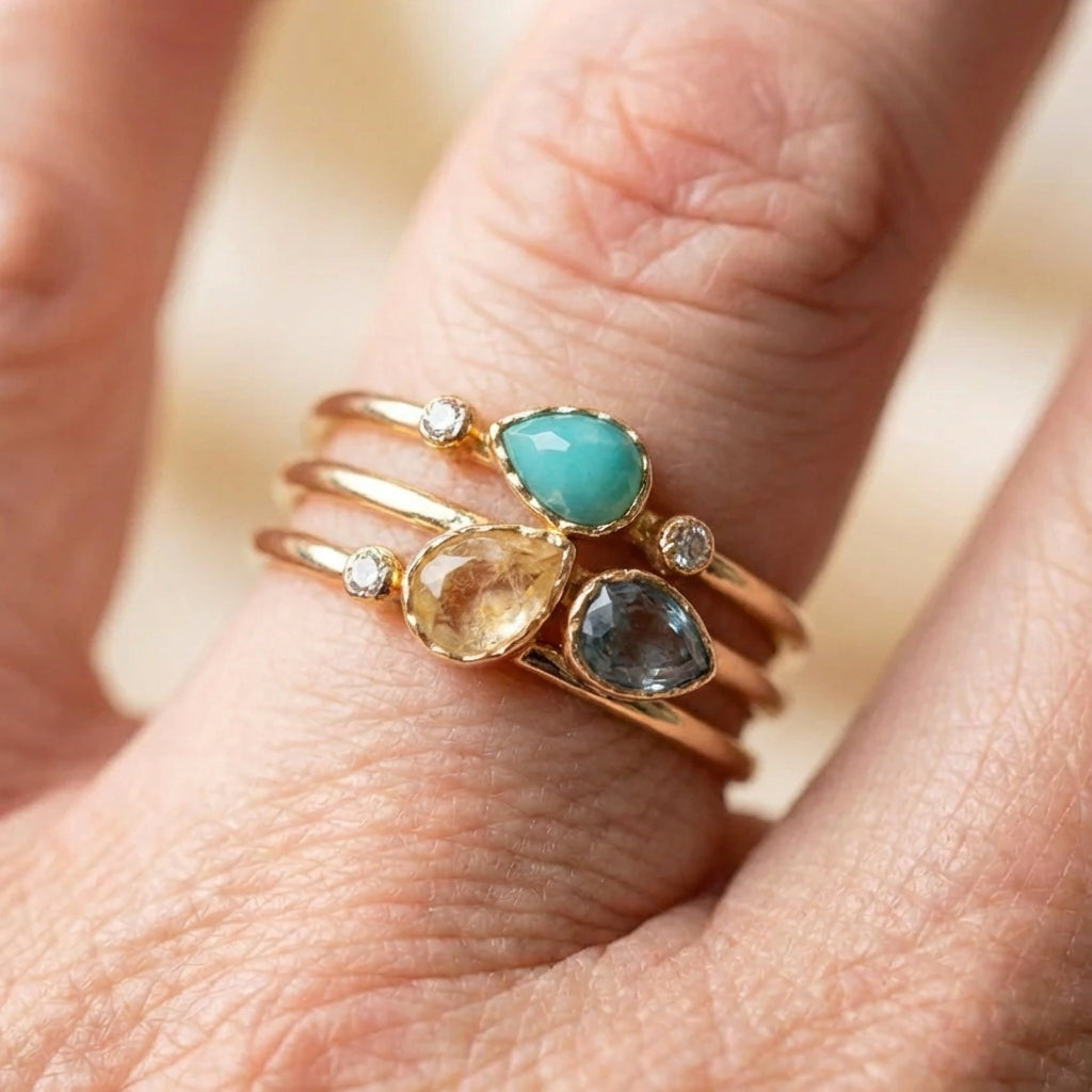 Gemstone Statement Ring