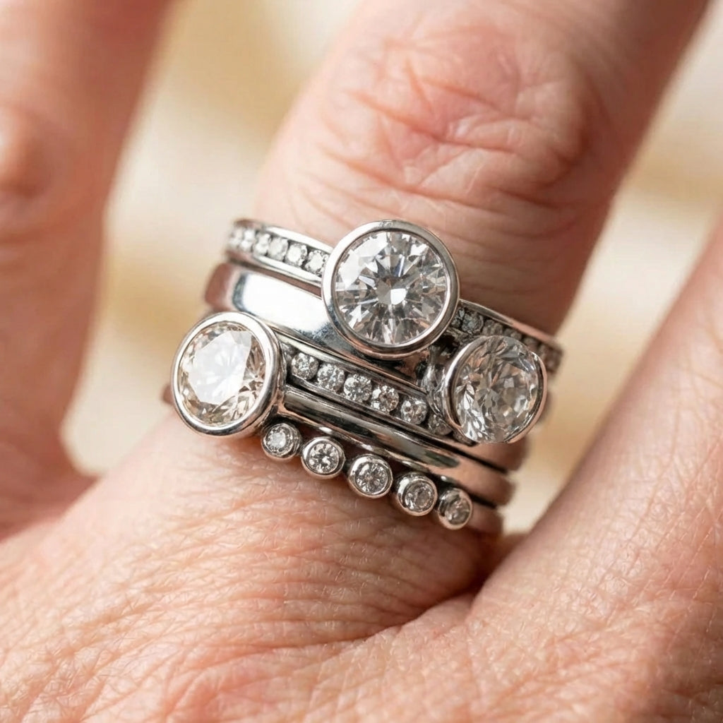 Crystal Statement Ring