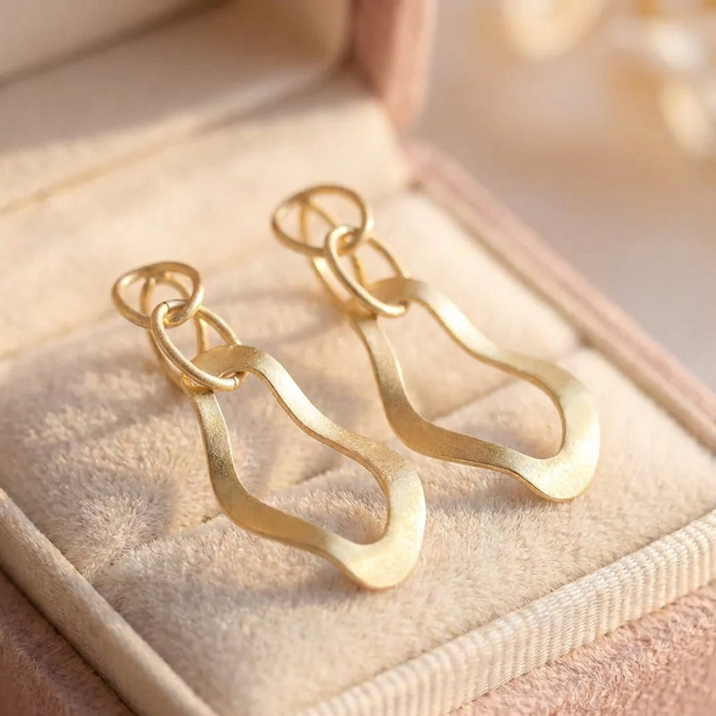 Vintage Long Drop Earring