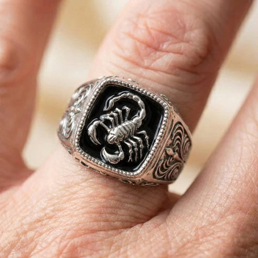 Scorpion Statement Ring