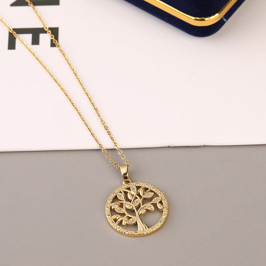 Gold Tree Of Life Necklace