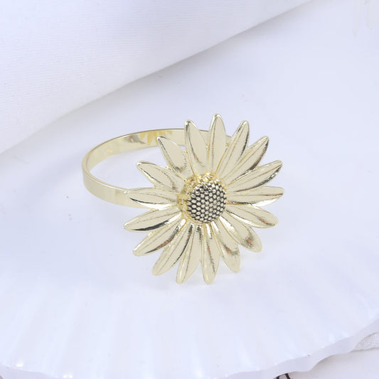 Golden Daisy Ring