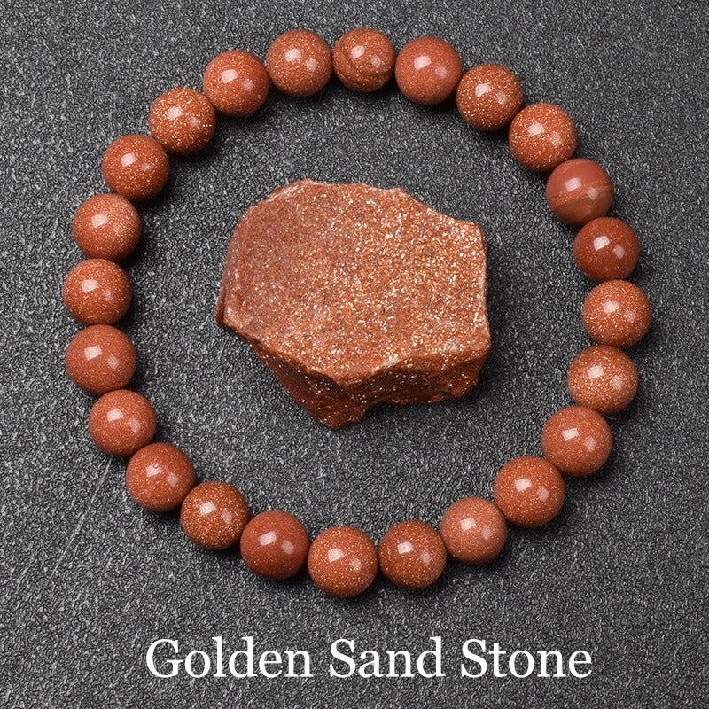 Golden Sand Stone Bracelet