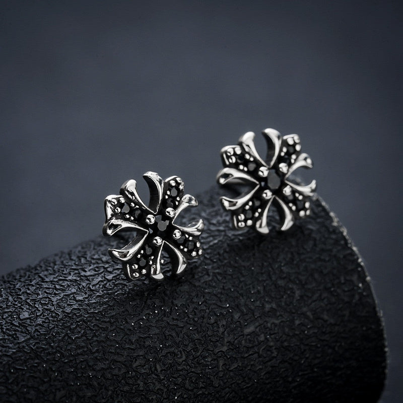 Gothic Cross Earrings