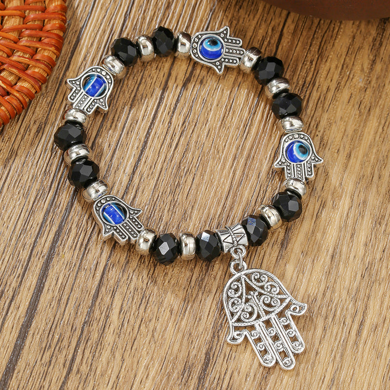 Hamsa Evil Eye Bracelet