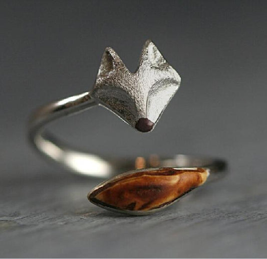 Handmade Fox Ring