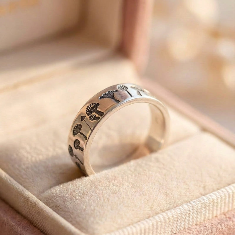 Handmade Mushroom Ring