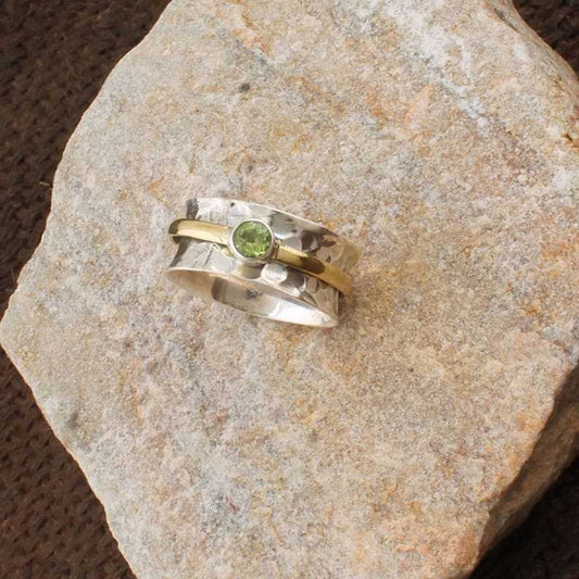 Handmade Peridot Ring