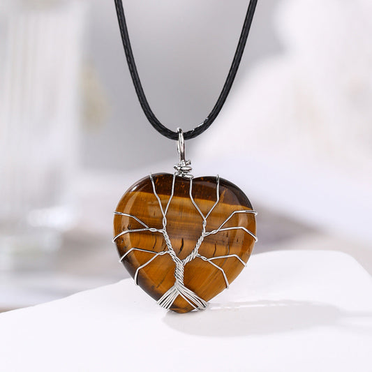 Handmade Tiger Eye Necklace