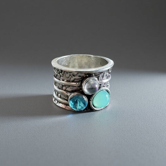 Handmade Turquoise Stone Ring