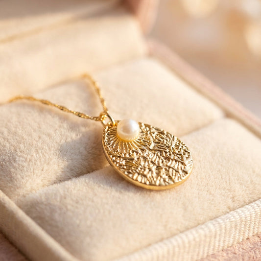 Marina Teardrop Pearl Necklace