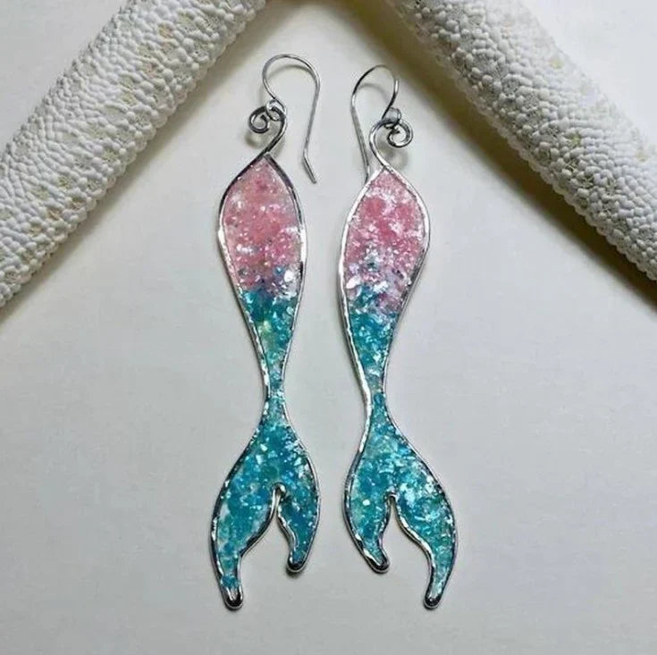 Mermaid Tail Earrings