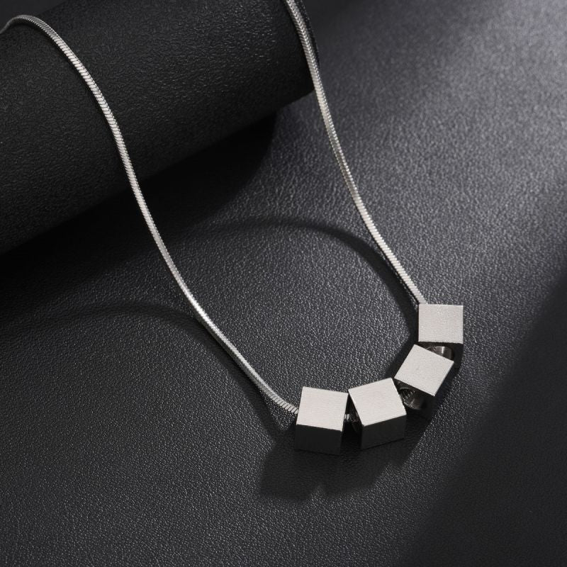 Minimalist Geometric Necklace