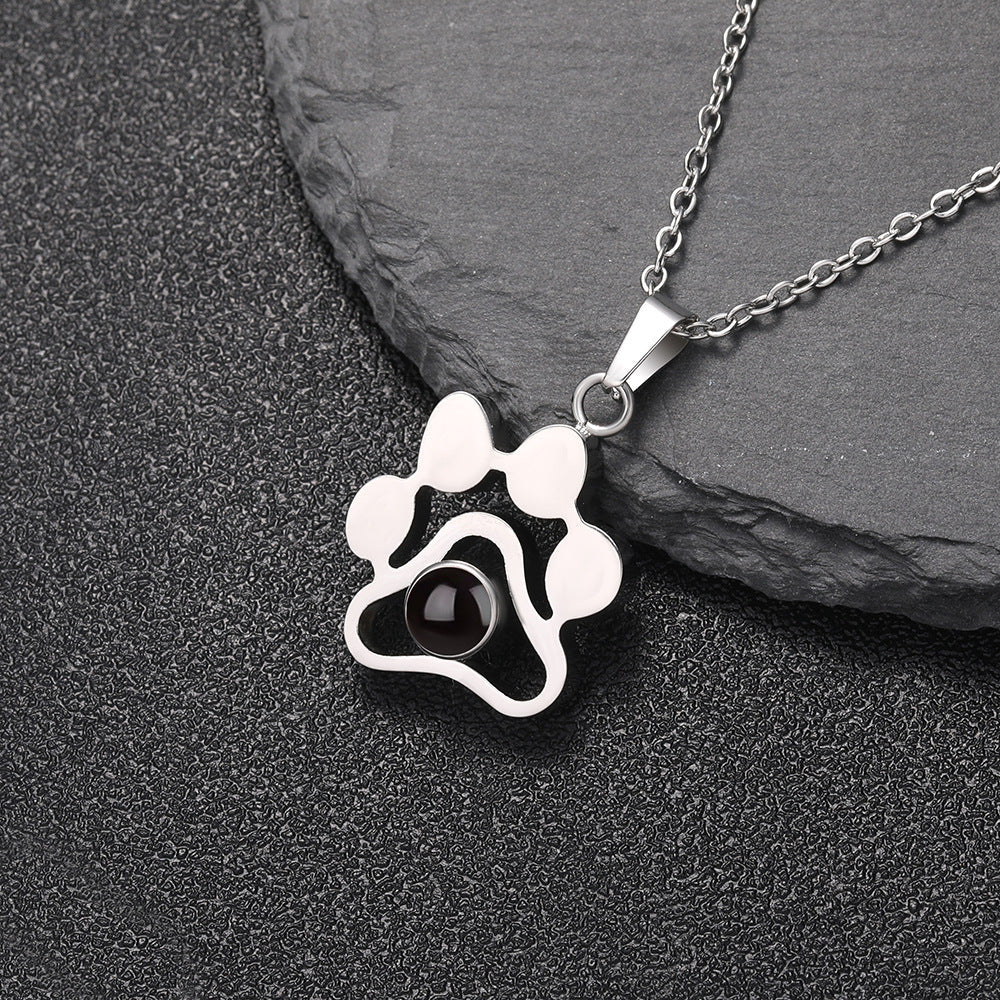 Minimalist Paw Necklace