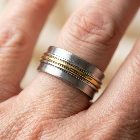 Minimalist Spinner Ring