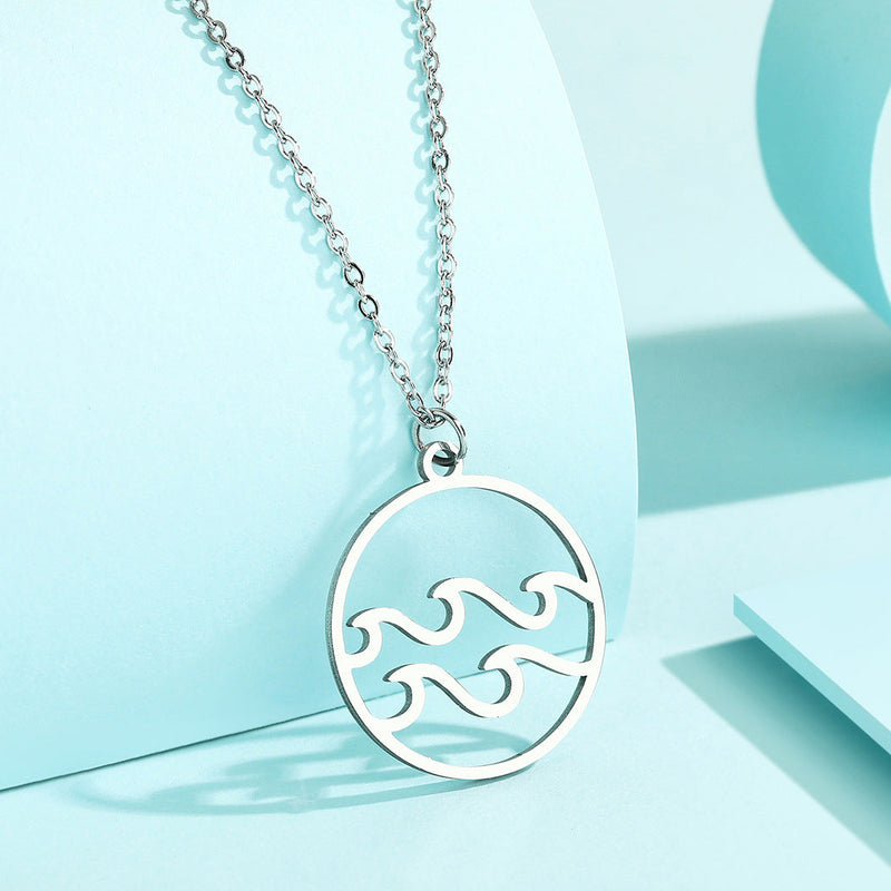 Minimalist Wave Necklace
