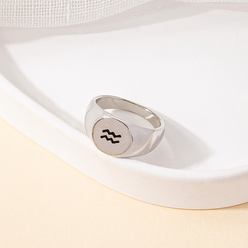 Minimalist Zodiac Ring