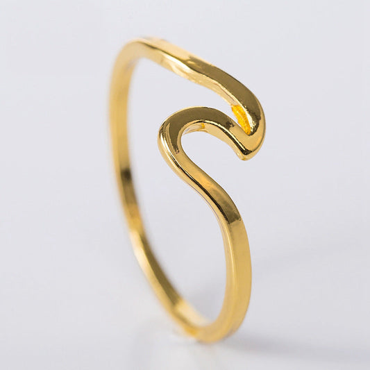 Modern Gold Ring