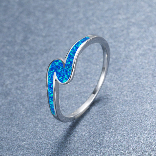 Modern Opal Ring
